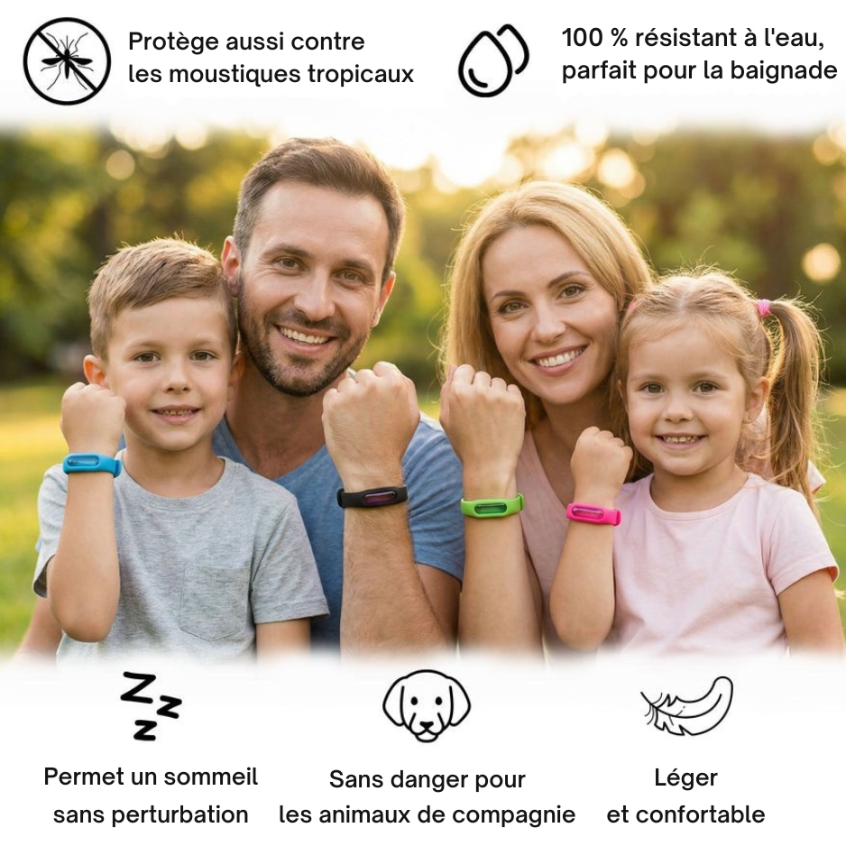 Bracelets anti-moustiques Oryo™