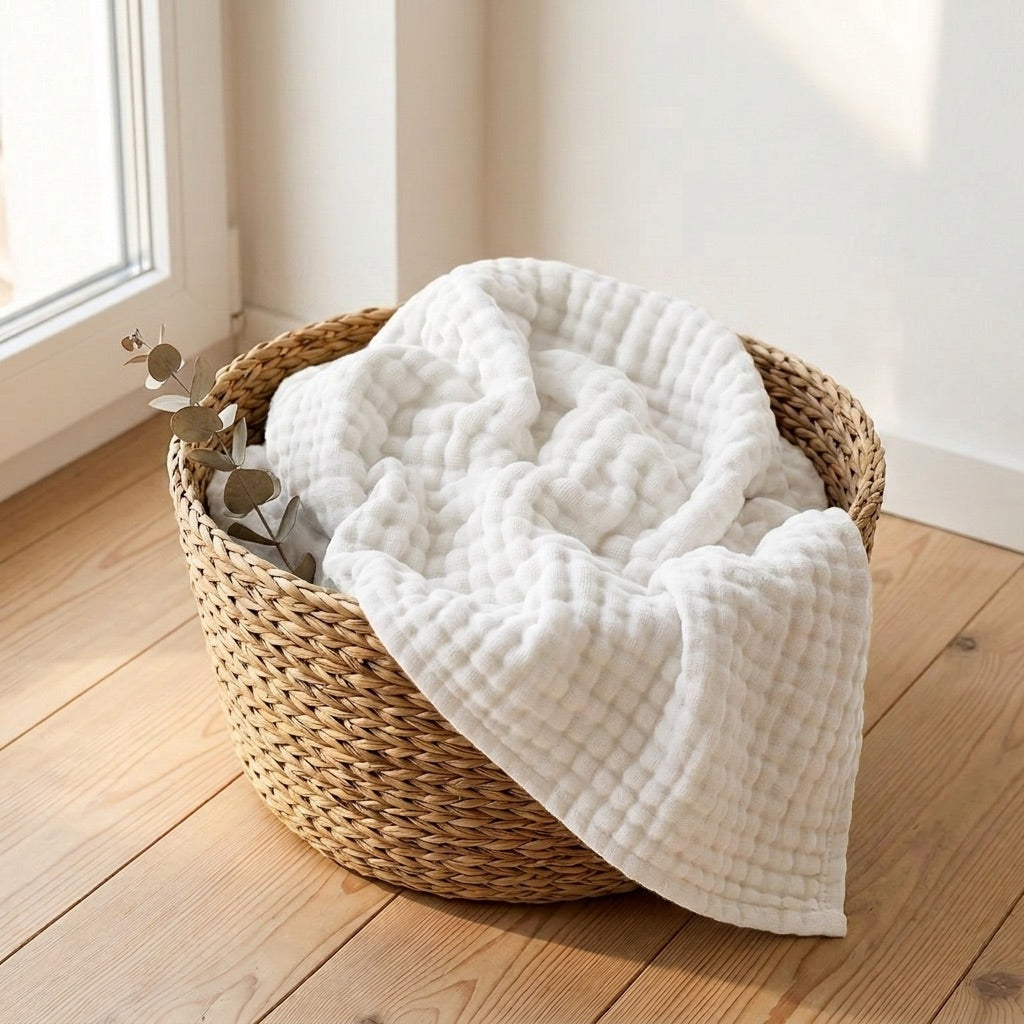 Blanc — panier